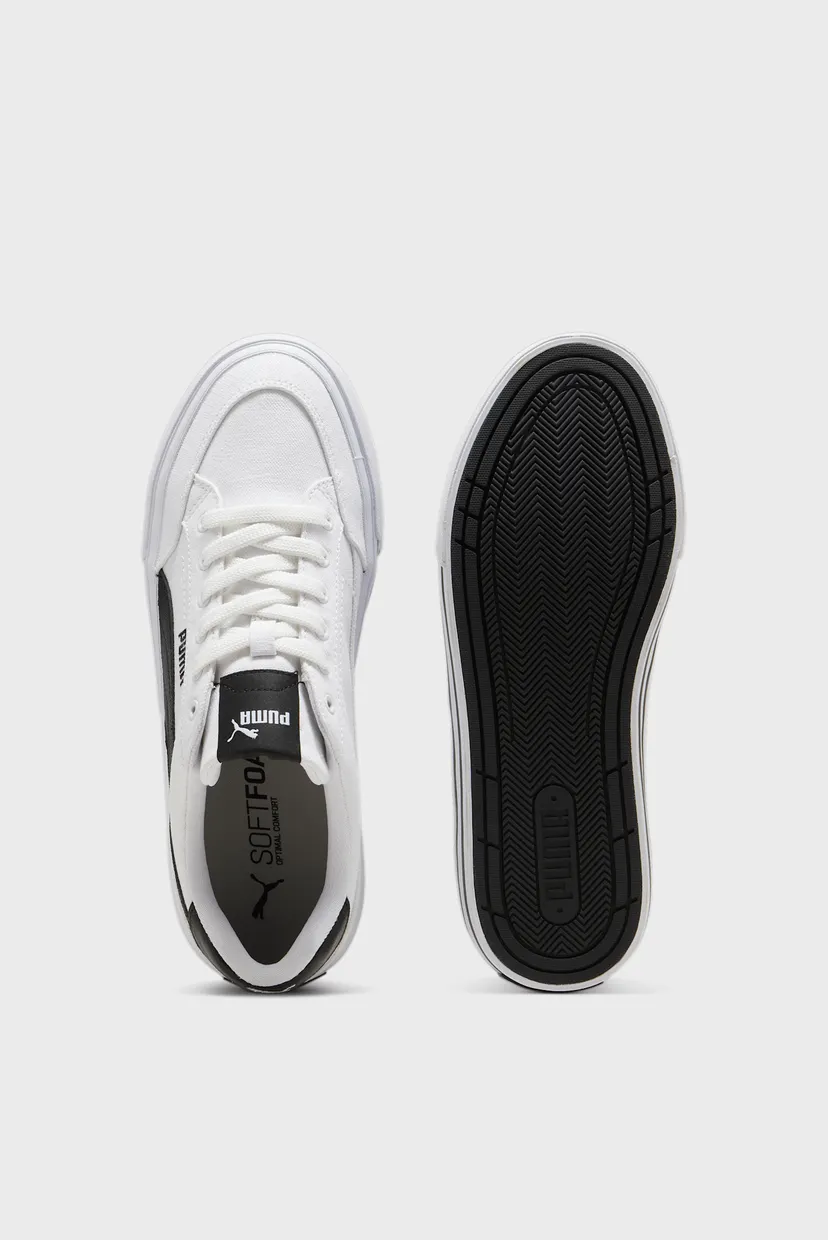 Білі кеди Court Classic Vulcanised Formstrip Unisex Sneakers 4