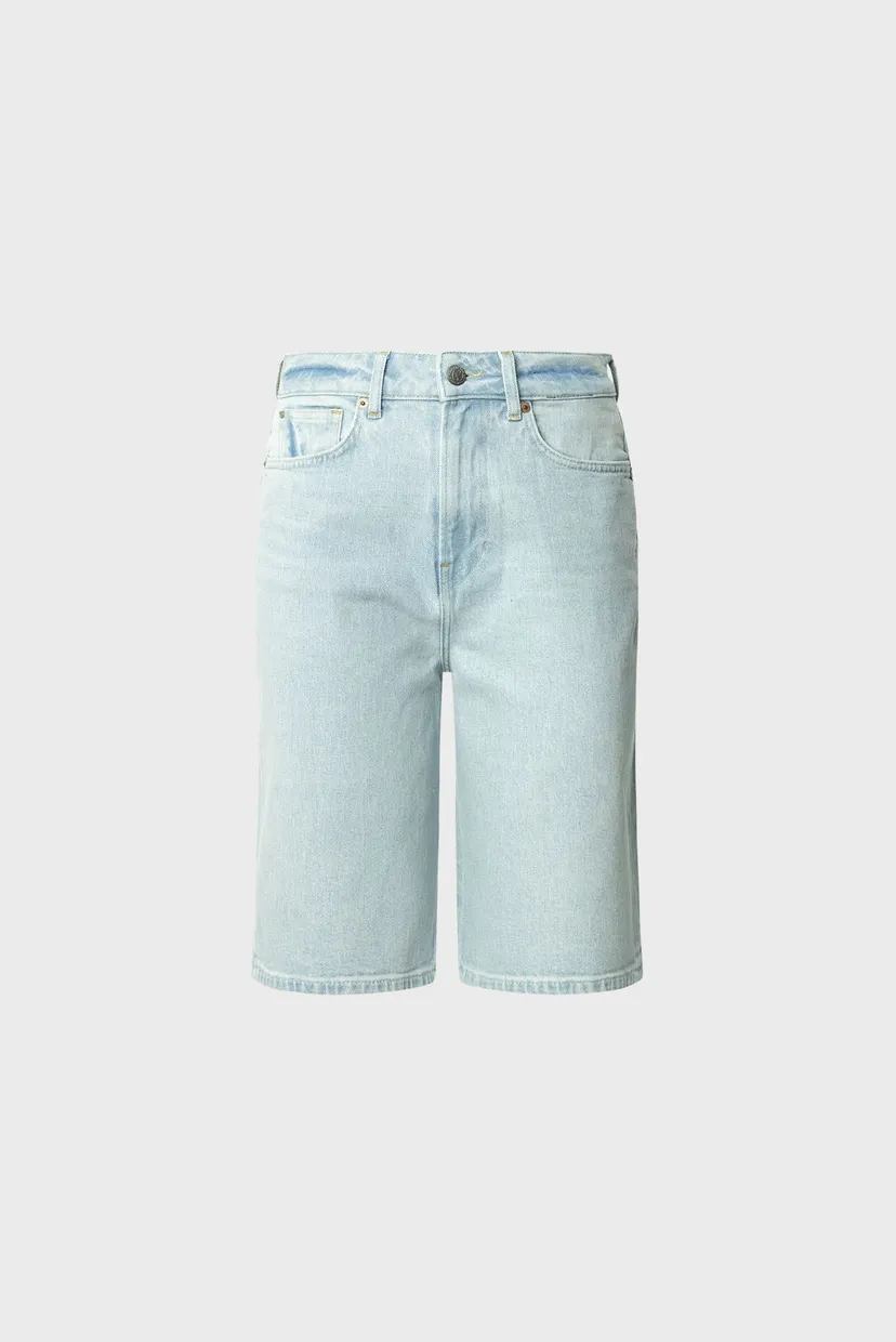 Жіночі блакитні джинсові шорти BERMUDA SHORT UHW BREEZE 4