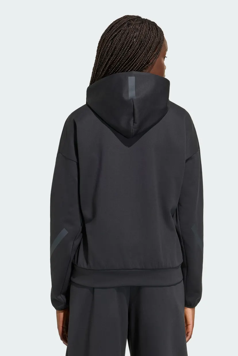 Жіноче чорне худі ADIDAS Z.N.E. FULL ZIP 3