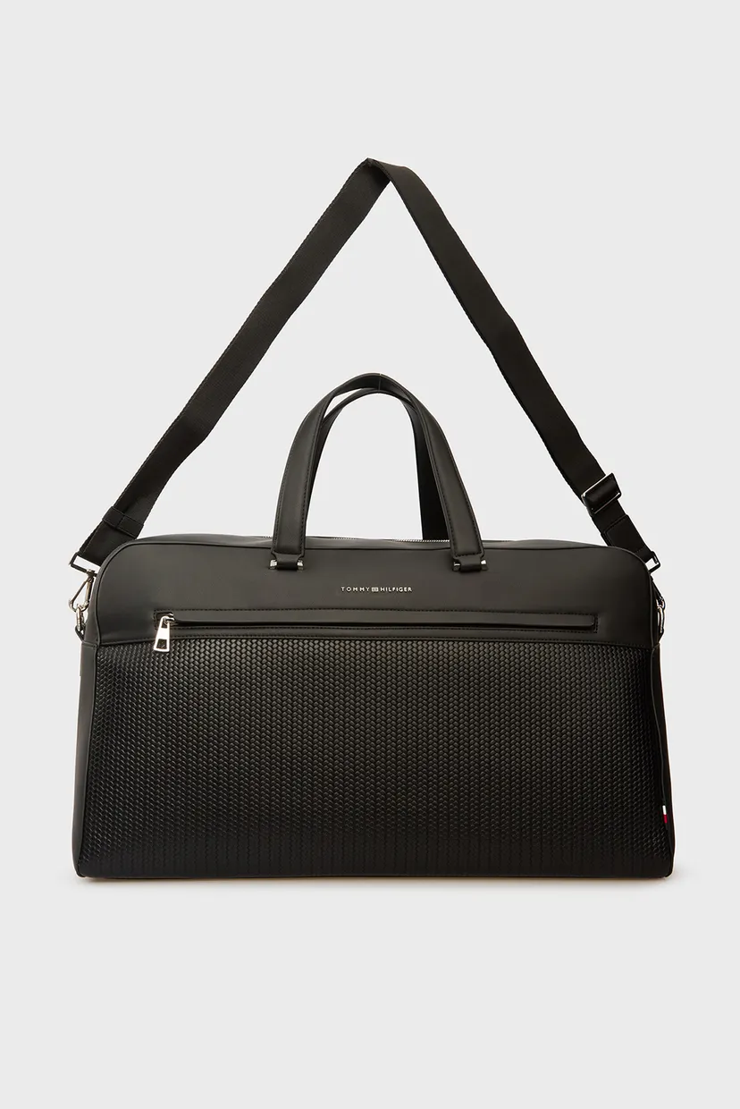 Мужская черная дорожная сумка WOVEN DUFFLE 6