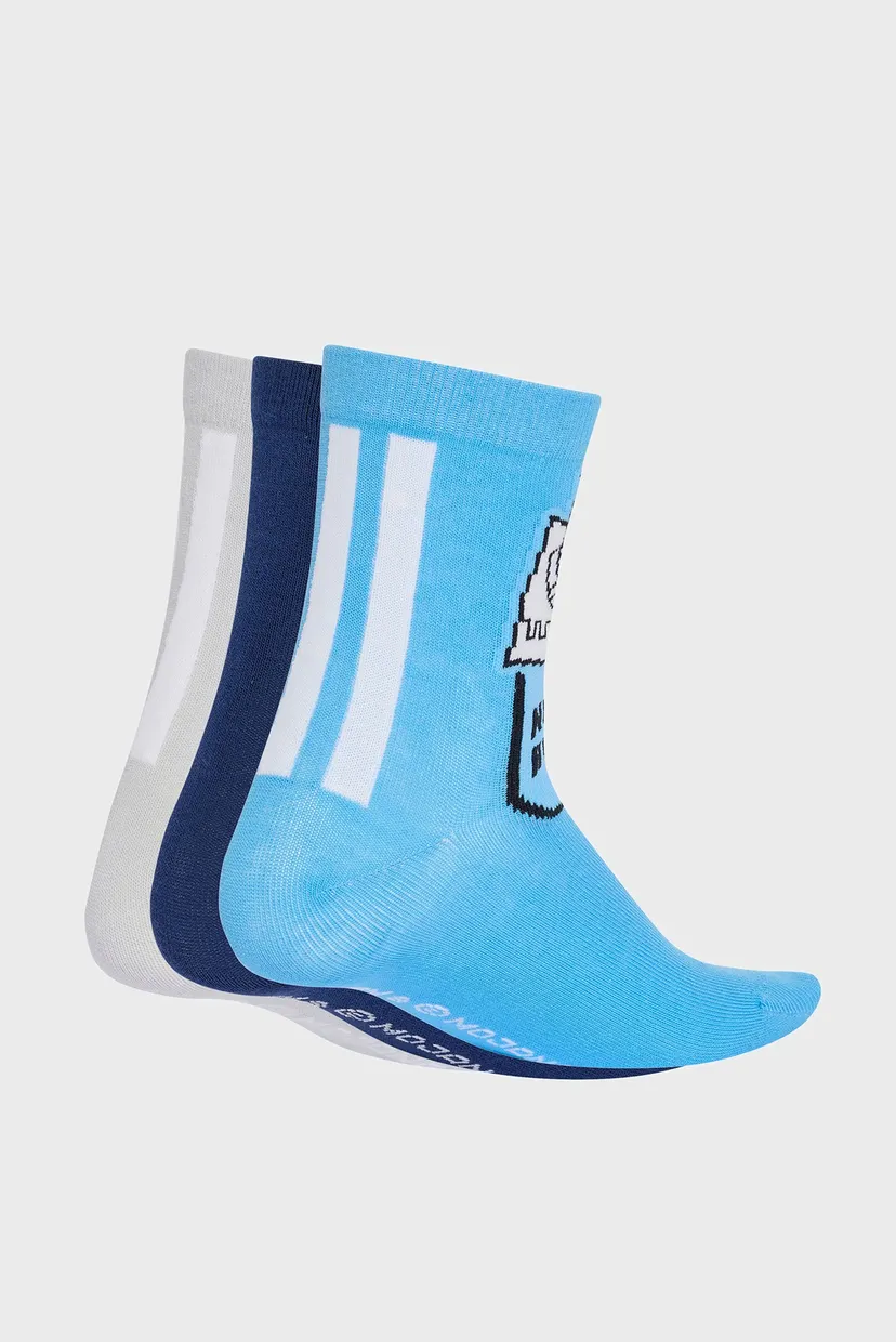 Дитячі шкарпетки (3 пари) ADIDAS MINECRAFT YOUTH 3