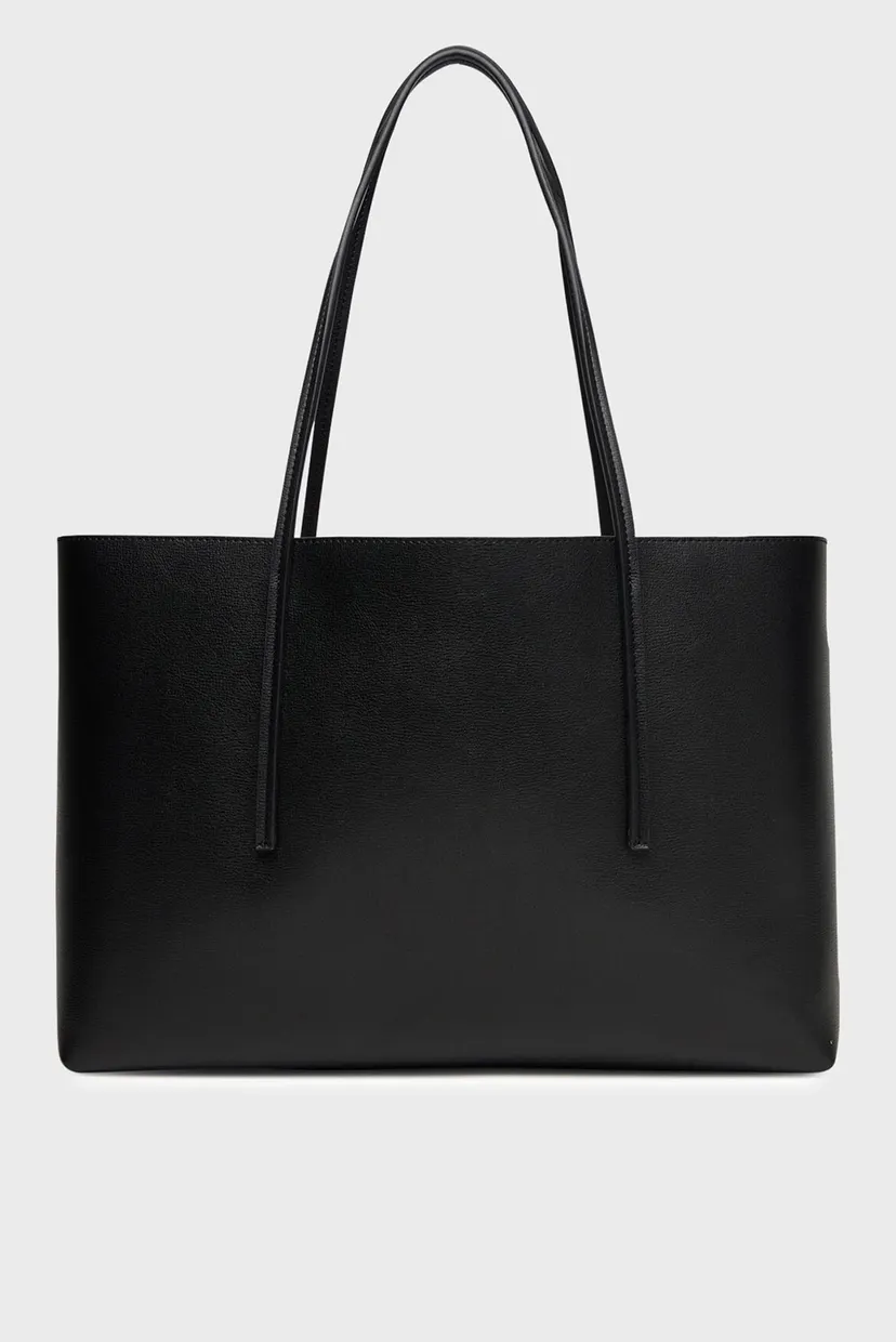 Жіноча чорна сумка FOIL LOGO TOTE 3