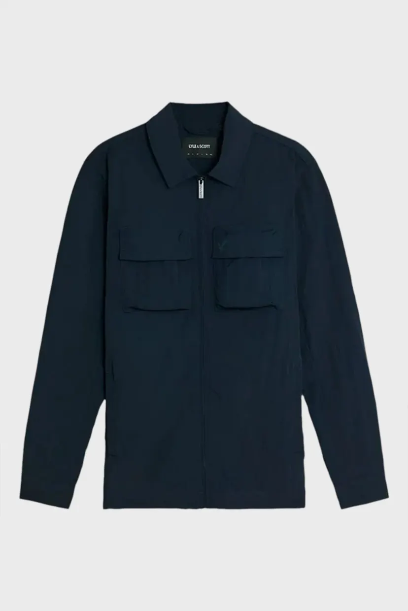 Мужская темно-синяя ветровка VENTILATED OVERSHIRT 5