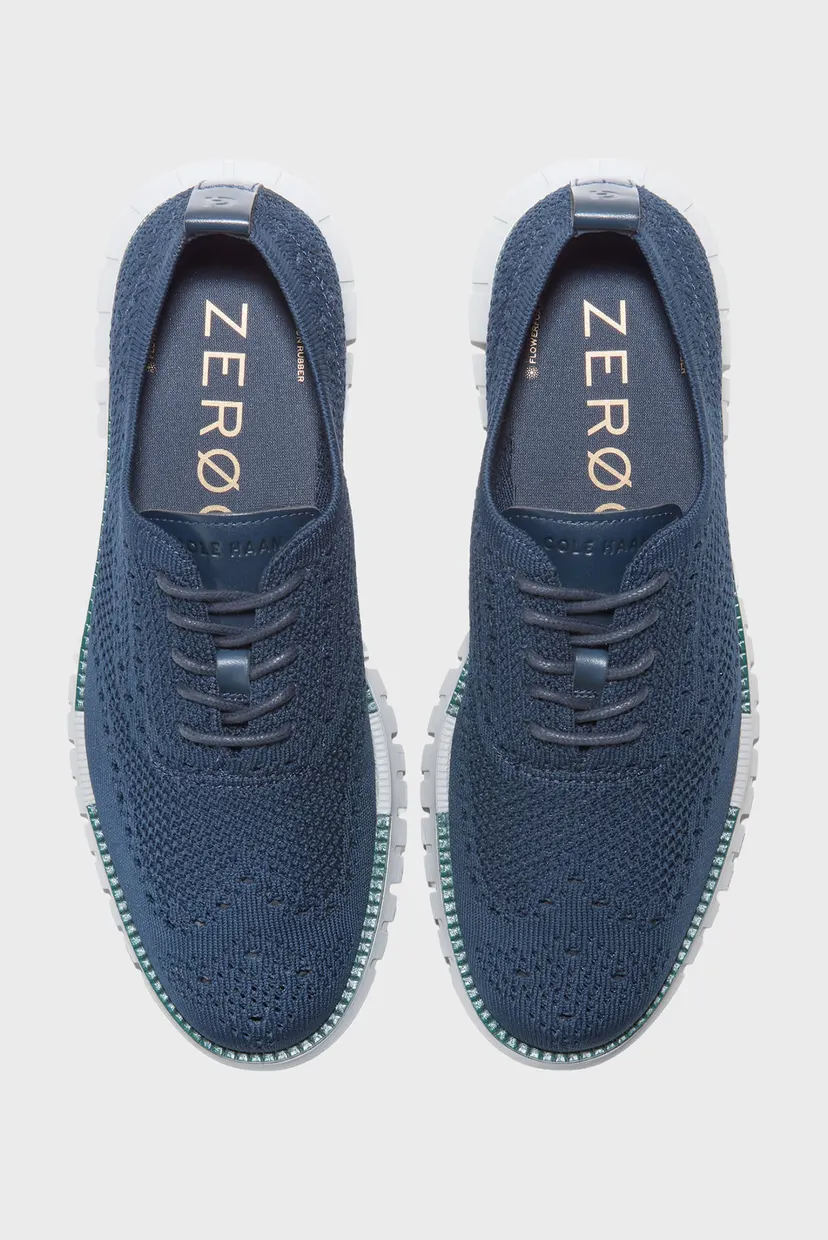 Мужские синие кроссовки ZERØGRAND Remastered Stitchlite Wingtip Oxford 3