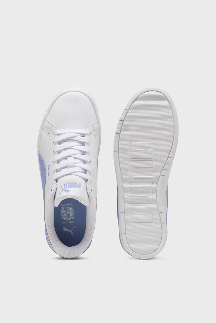 Женские белые кожаные сникерсы Jada Classic Sneakers Women 4