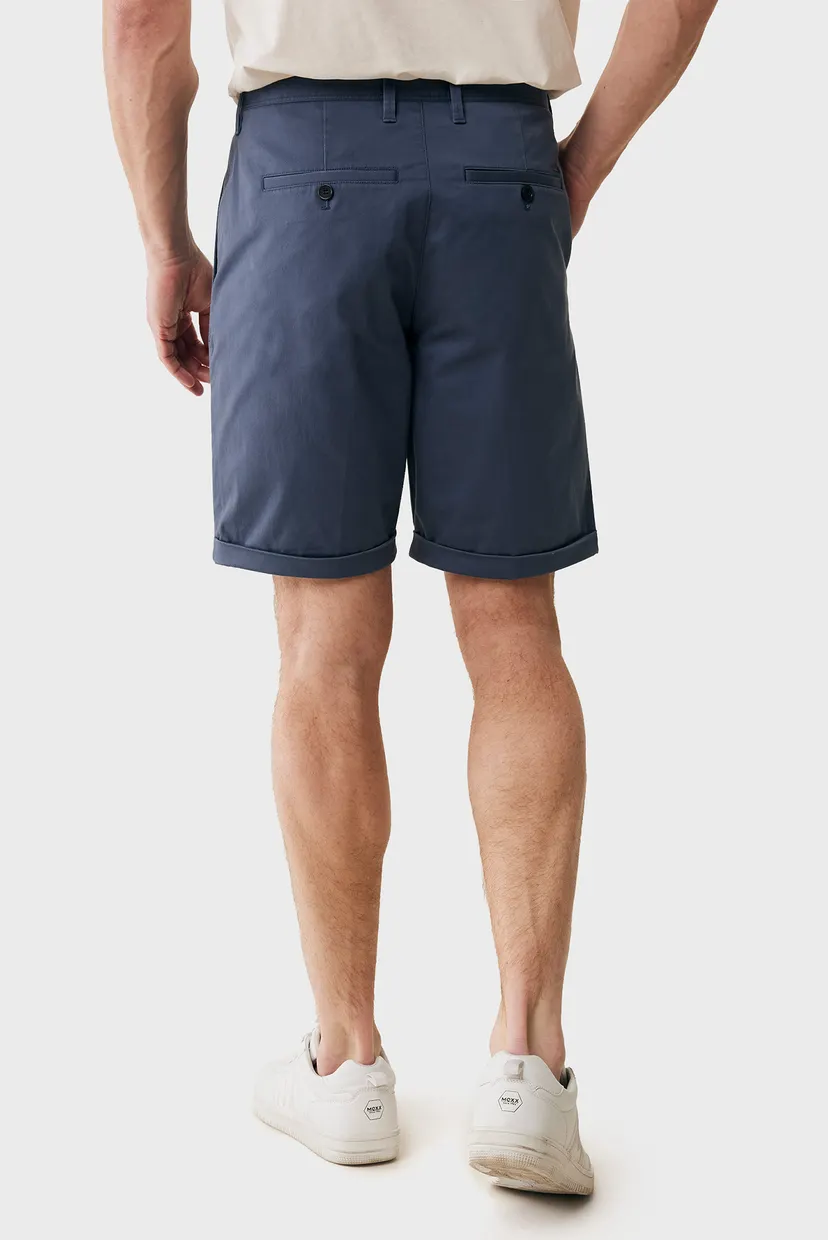 Чоловічі сині шорти CRAIG Garment dye chino shorts 3