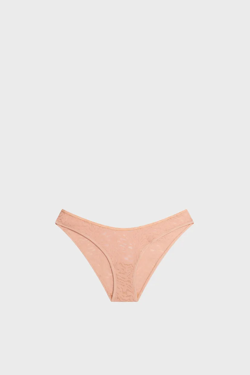 Женские бежевые трусики BIKINI 5