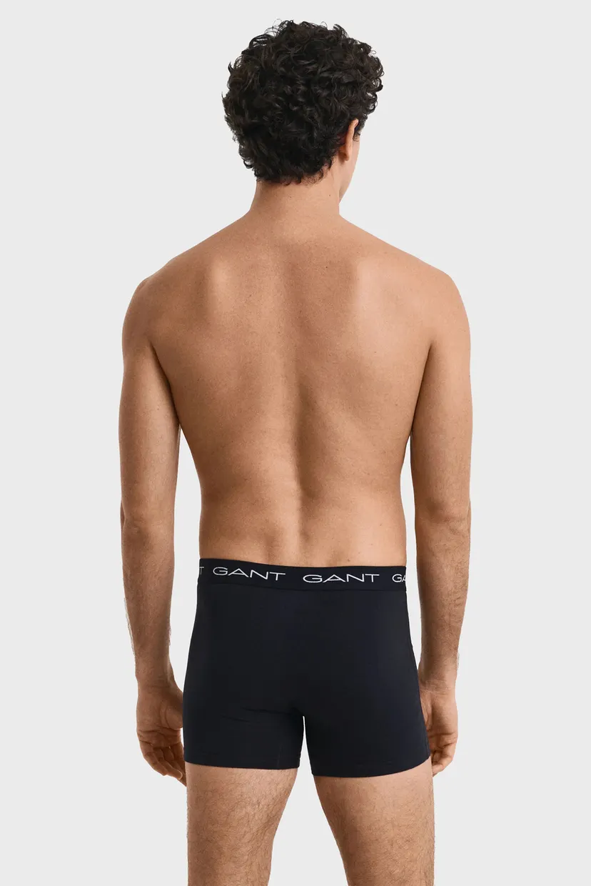 Мужские черные боксеры (3 шт) BOXER BRIEF 3