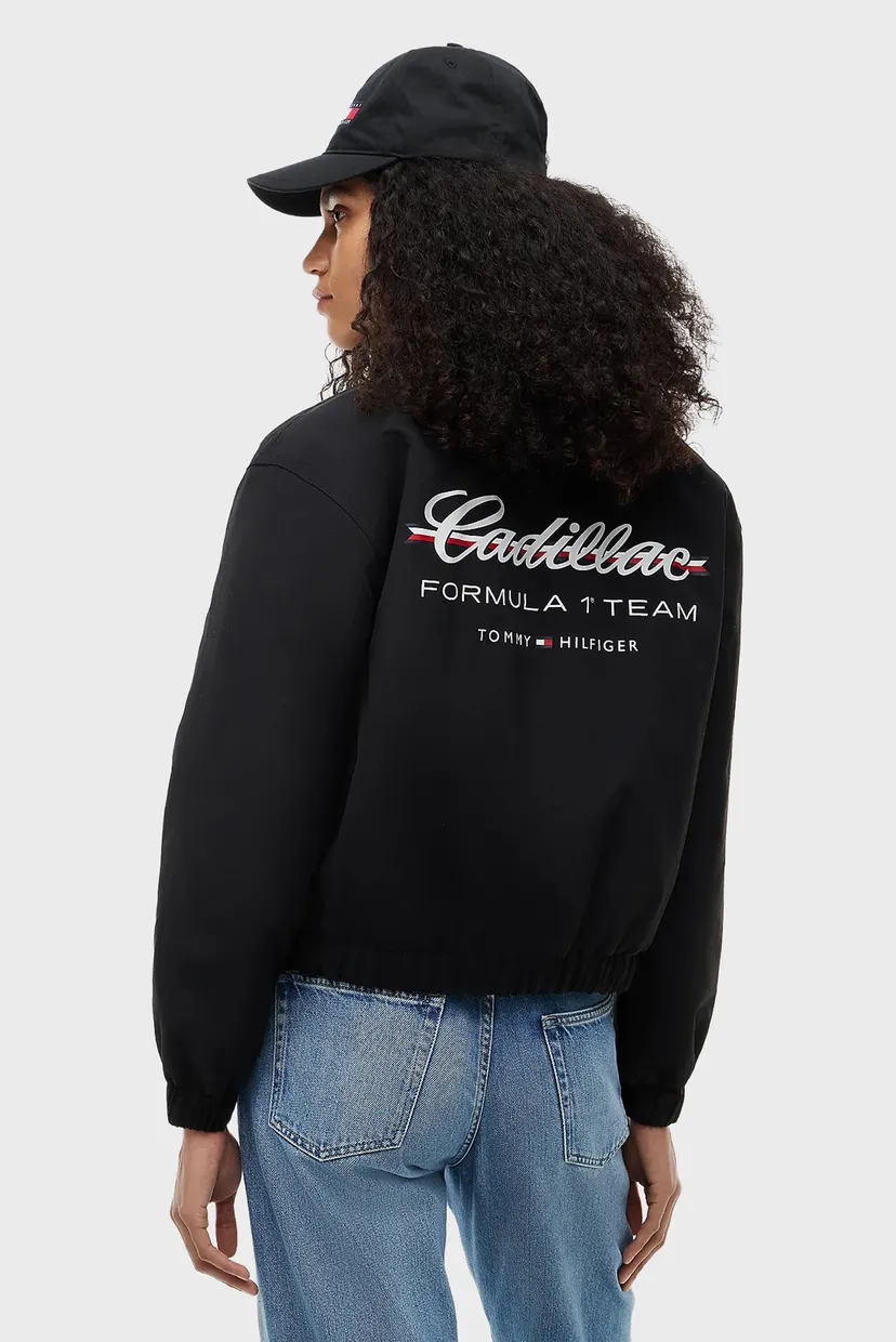 Жіноча чорна куртка TH x Cadillac Formula 1® Team 3