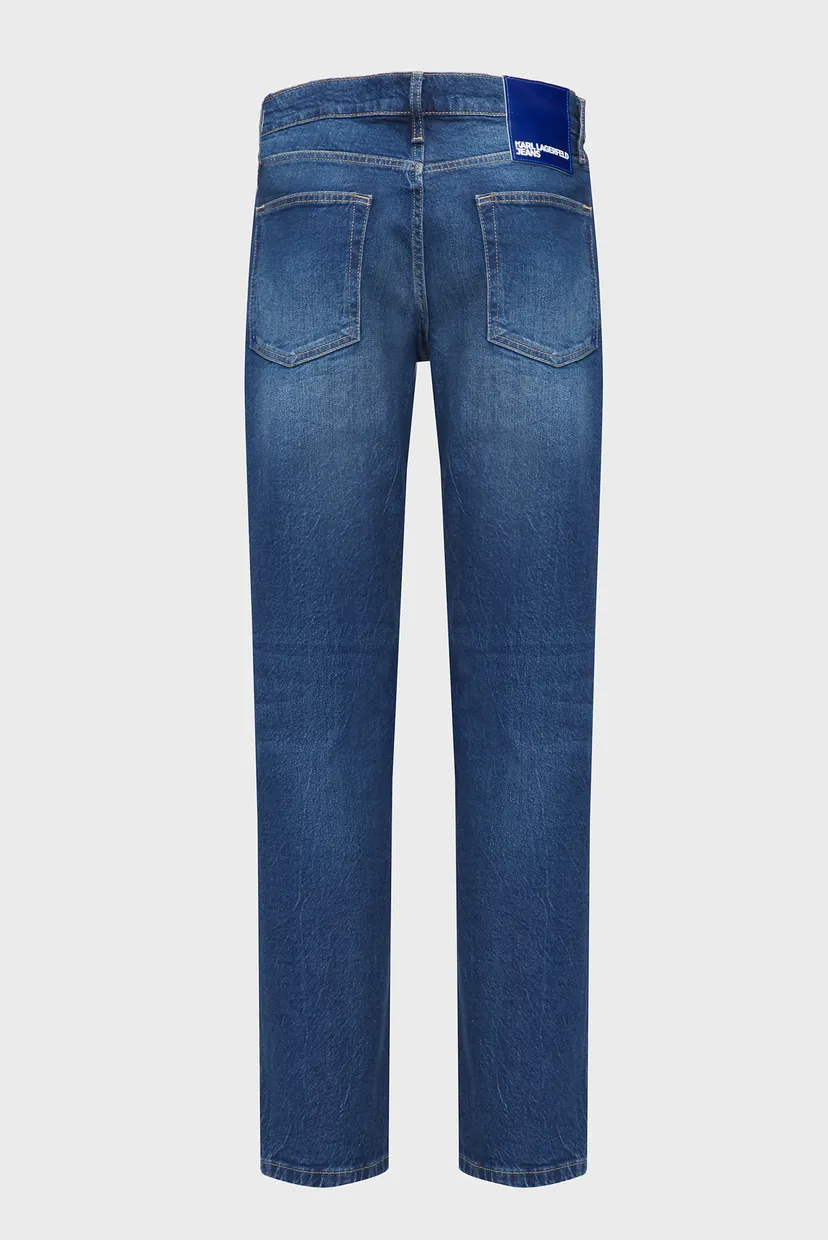 Чоловічі темно-сині джинси KLJ STRAIGHT DENIM 7
