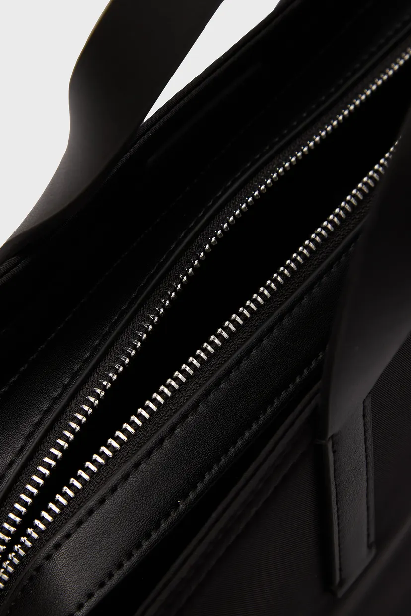 Жіноча чорна сумка K IKONIK 2.0 NYLON SATCHEL 6
