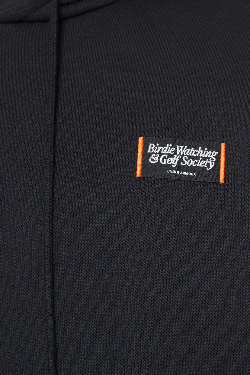 Мужское черное худи UA Birdie Watching Hoodie 3