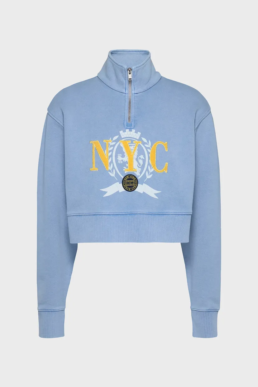 Женская голубая спортивная кофта VARSITY GRAPHIC 6