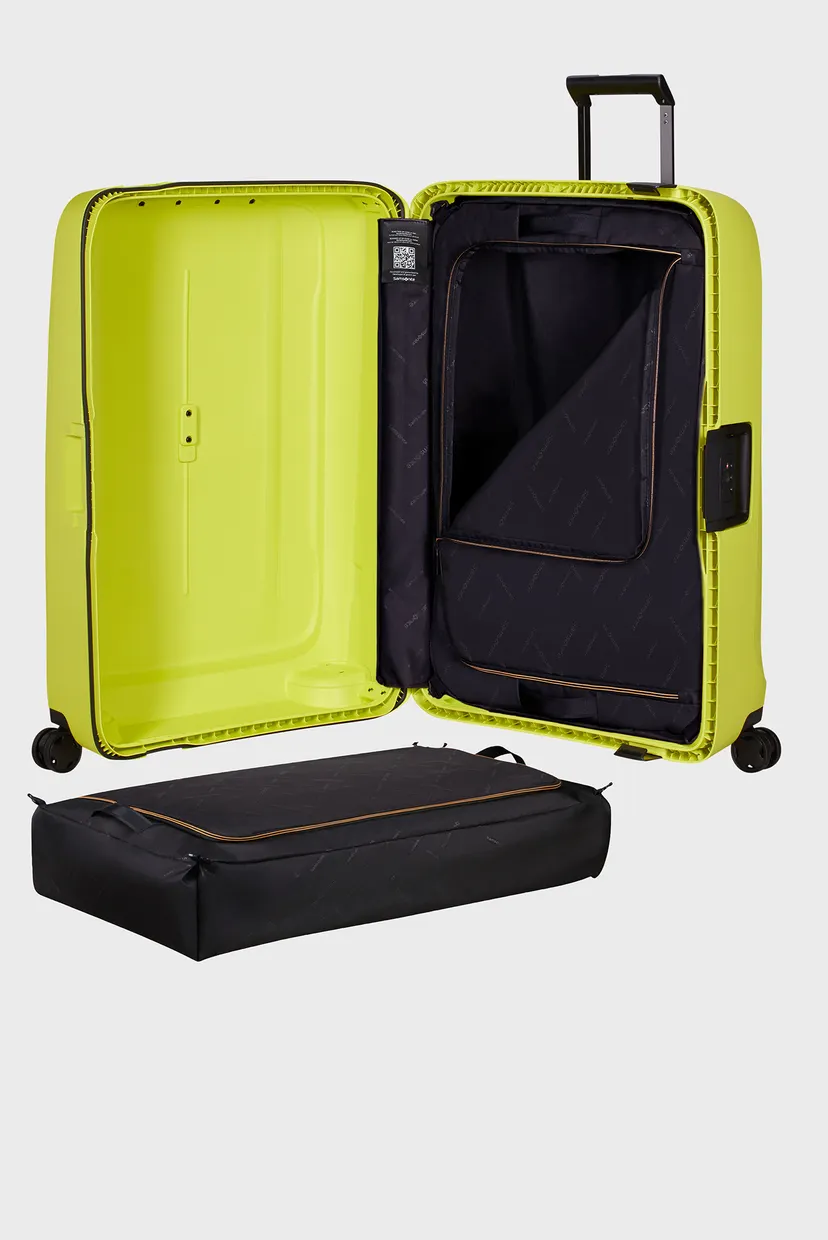 Салатовый чемодан 81 см ESSENS LIME 5
