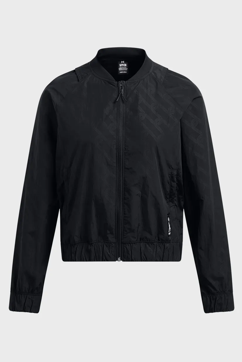 Жіноча чорна вітровка UA Run Anywhere Jacket 5