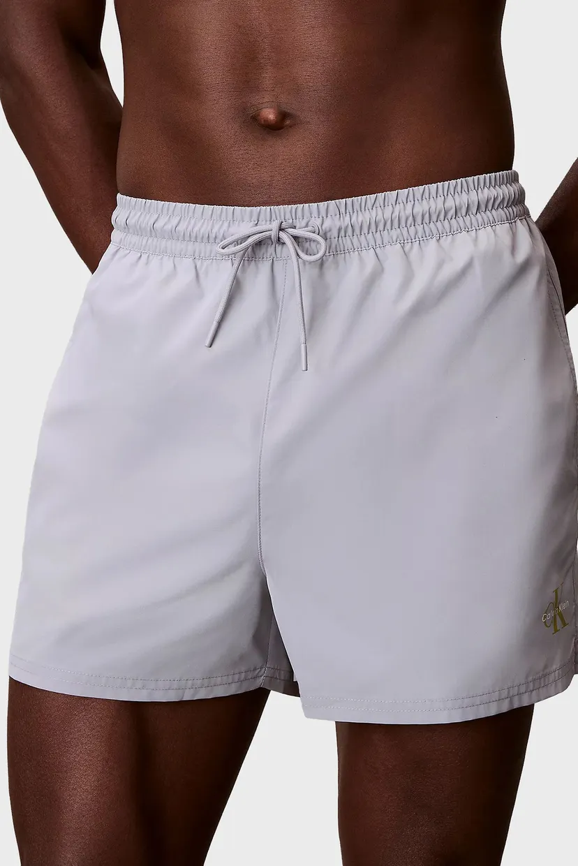 Чоловічі сірі плавальні шорти WAISTBAND 5