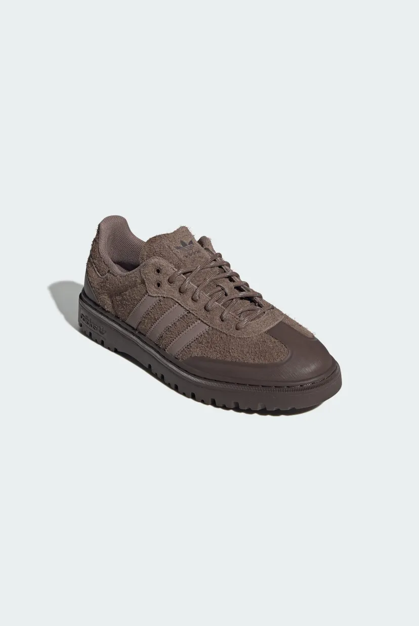 Коричневі замшеві снікерси Samba Winterized 4