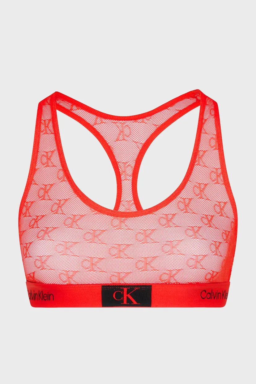 Женский красный бюстгальтер с узором UNLINED BRALETTE 9