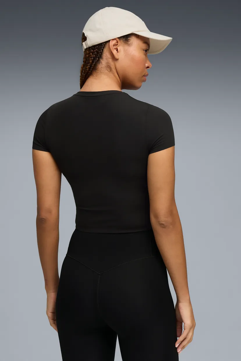 Женская черная футболка SHAPELUXE Baby Training Tee Women 3