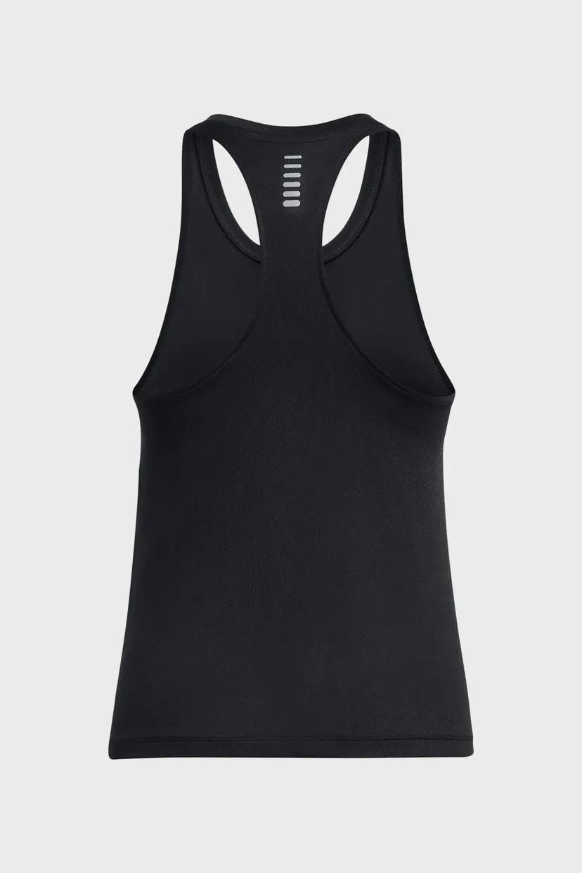 Жіноча чорна майка UA Launch Splatter Singlet 6