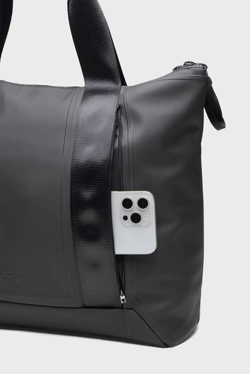 Жіноча чорна сумка UA Women's Unstoppable Tote 4
