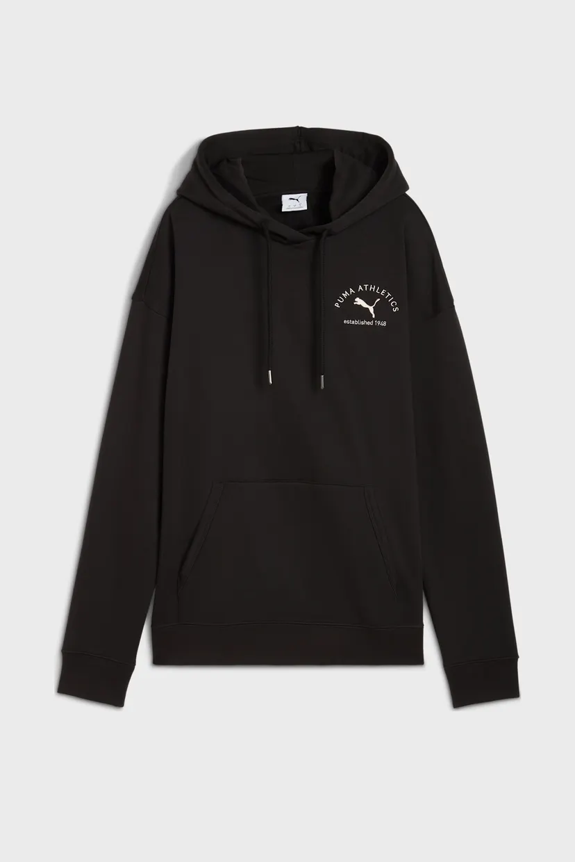 Жіноче чорне худі PUMA Class Relaxed Hoodie Women 4