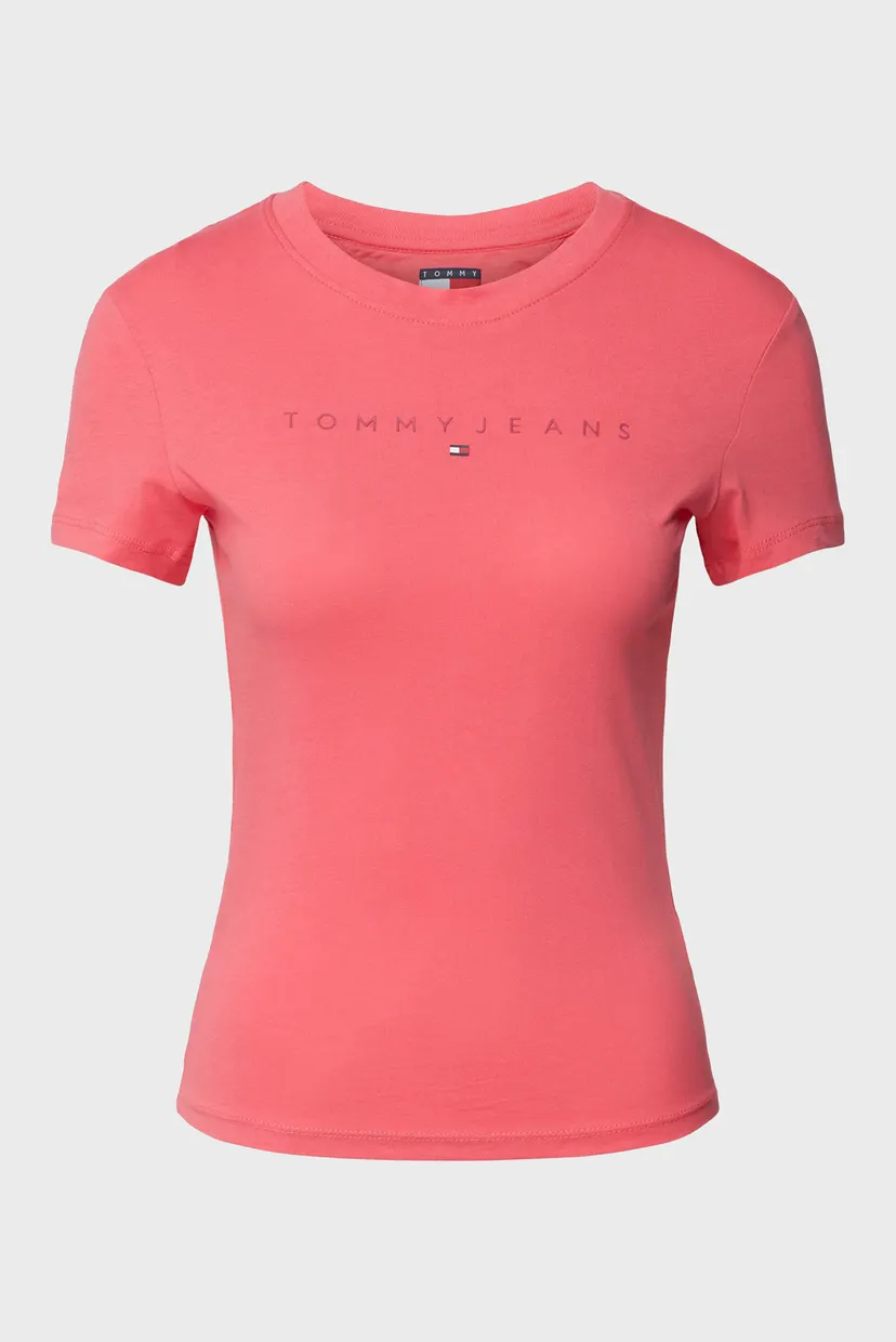 Женская коралловая футболка TJW SLIM TONAL LINEAR 5