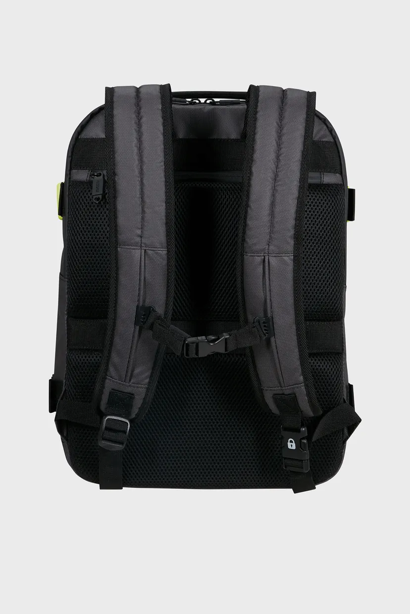 Чорний рюкзак URBAN TRACK BLACK/LIME 4