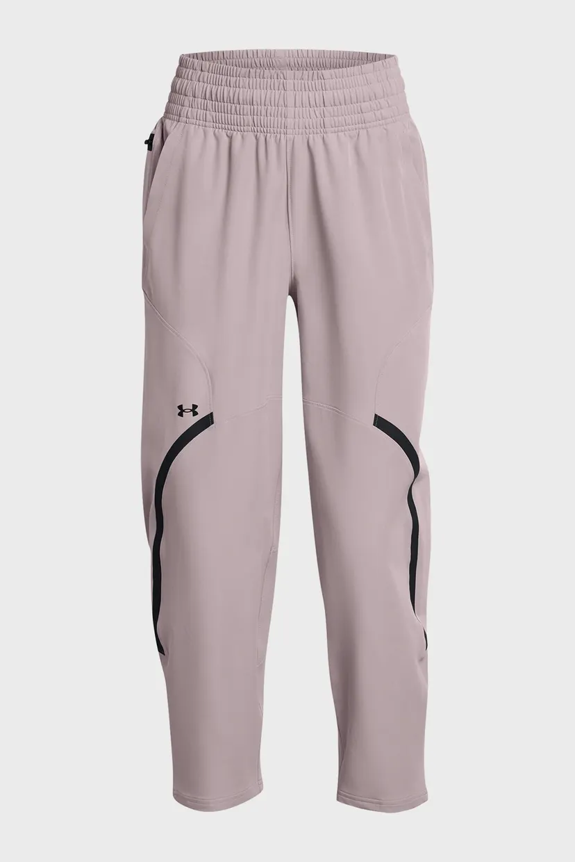 Женские пудровые спортивные брюки UA Unstoppable Ankle Pants 6