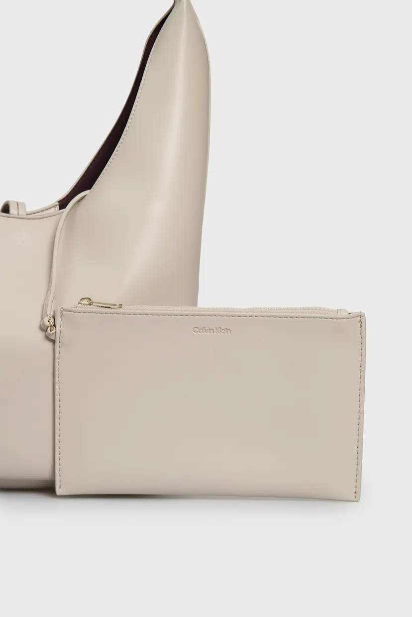 Жіноче біла сумка STONE LOCK SLOUCHY SMALL SHOULDE 5