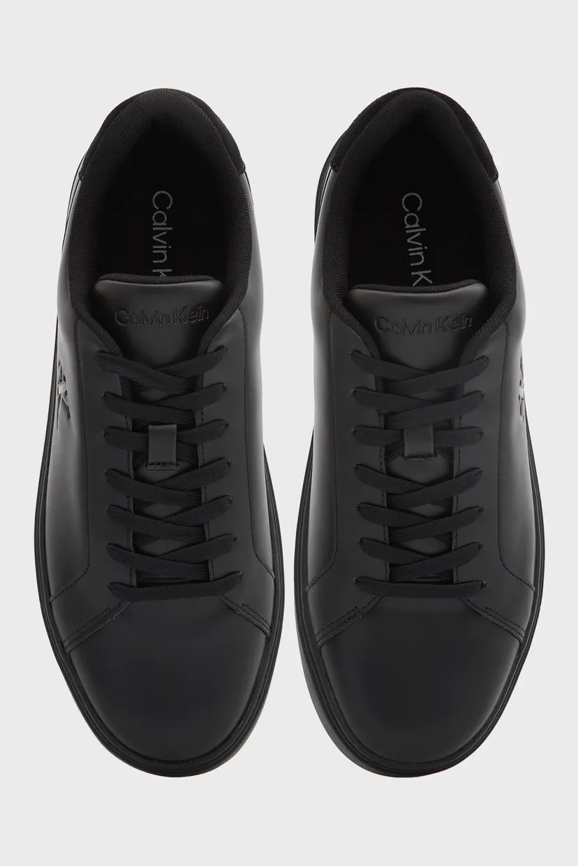 Чоловічі чорні шкіряні снікерси CLASSIC CUPSOLE 4