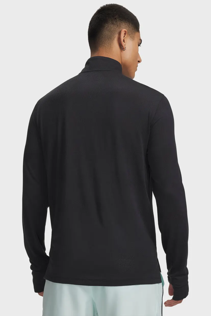 Мужская черная спортивная кофта UA Velociti 1/4 Zip 3