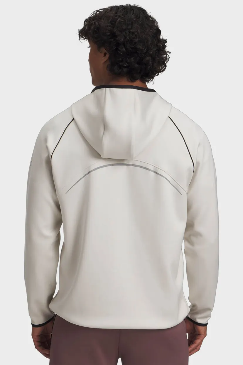 Мужской белый анорак UA Halo CW 1/2 Zip 3