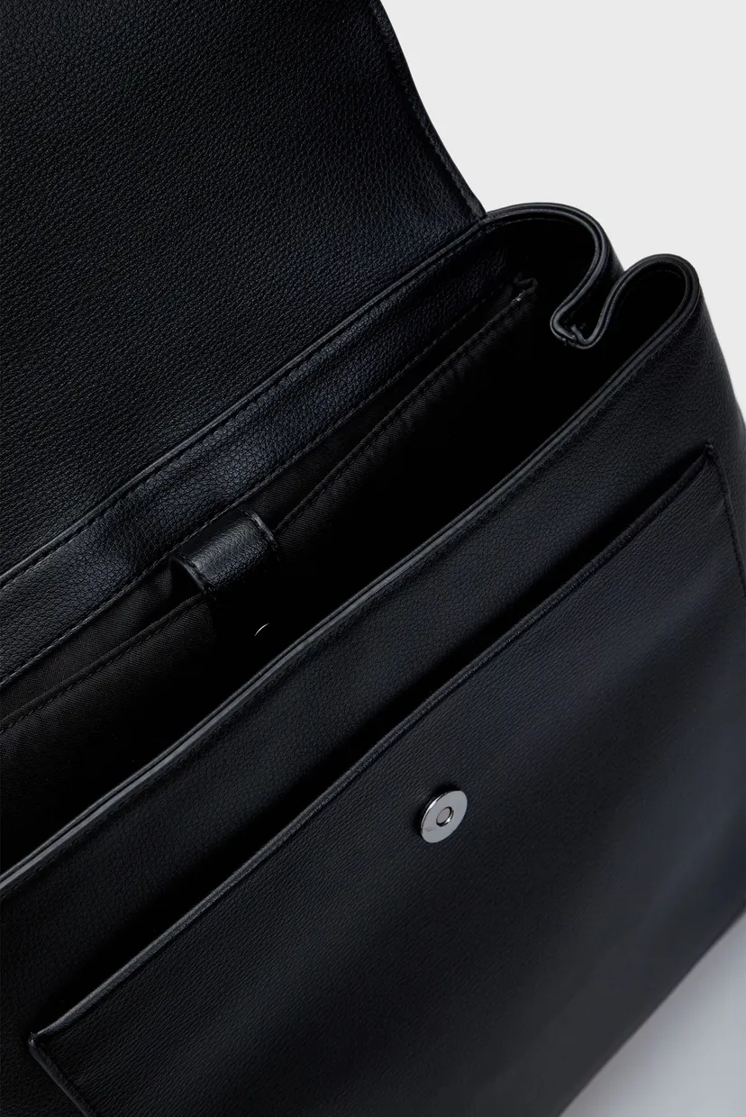Женский черный рюкзак CK DAILY BACKPACK PEBBLE 6