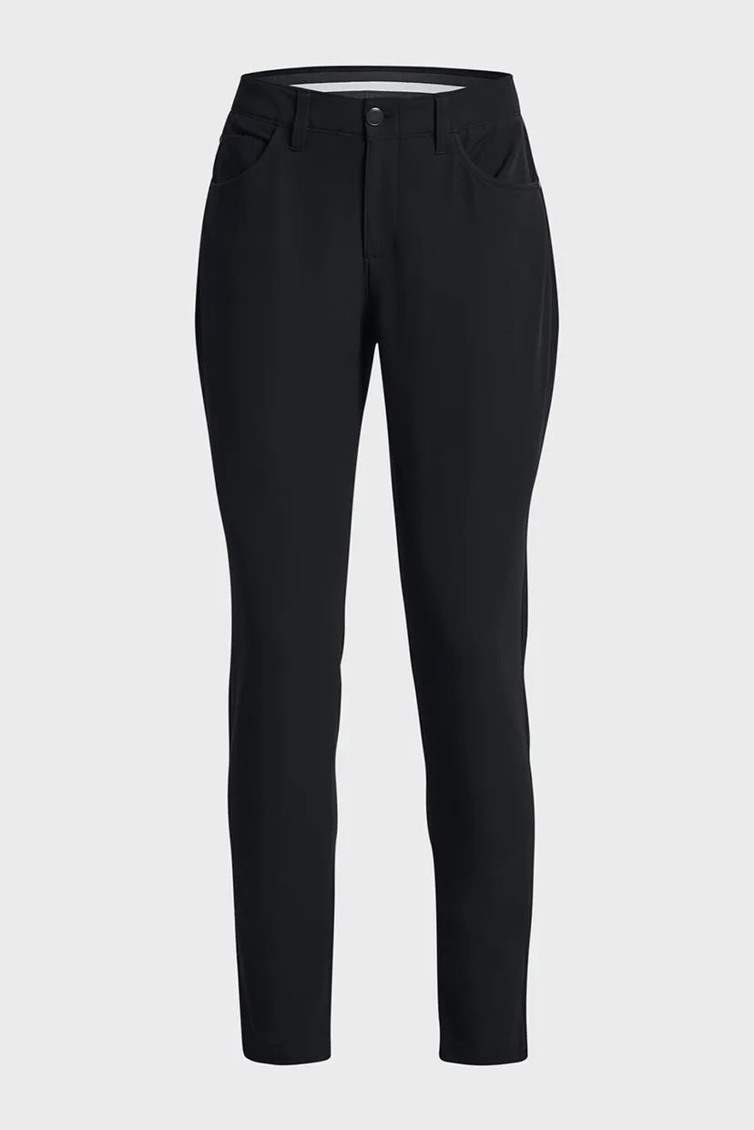 Женские черные спортивные брюки UA CGI Links 5 Pocket Pant 5