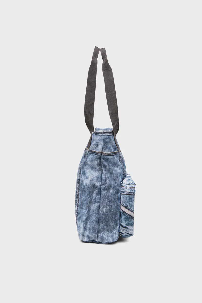 Чоловічий блакитний джинсовий шопер TOTE DIESEL x EASTPAK 3