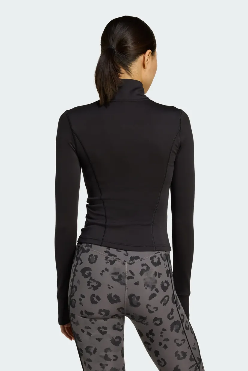 Жіноча чорна спортивна кофта Optime Essentials Full-Zip 3