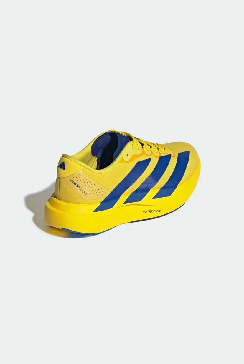 Женские желтые кроссовки Adizero EVO SL 5