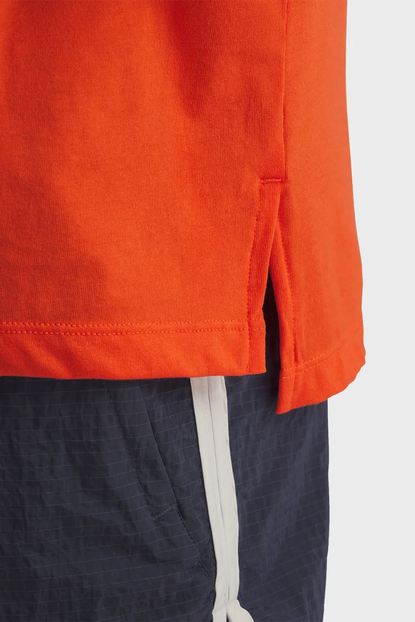 Мужская оранжевая футболка UA RUN 96 SHORTSLEEVE 3