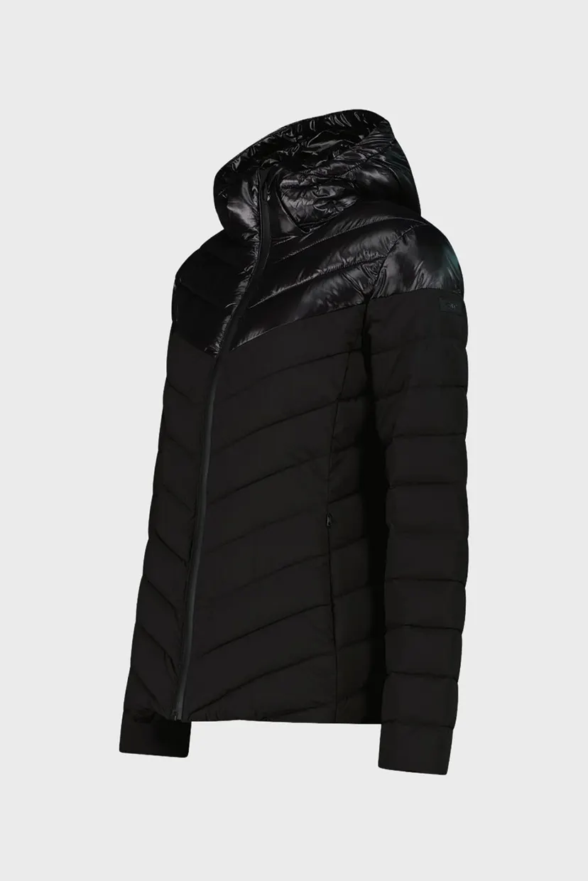 Жіноча чорна куртка SNAPS HOOD SORONA AURA 3