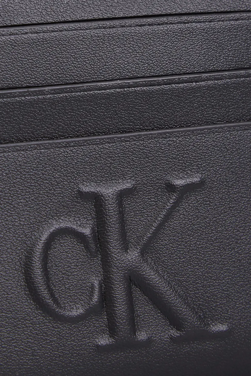 Жіночий чорний кардхолдер SCULPTED CARDCASE 6CC DEBOSS 5