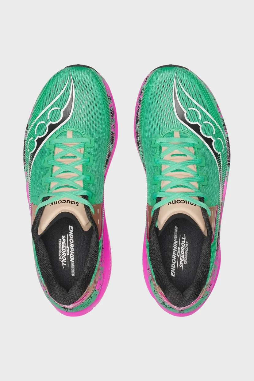 Мужские зеленые кроссовки ENDORPHIN AZURA HI OCTANE Saucony S21070
