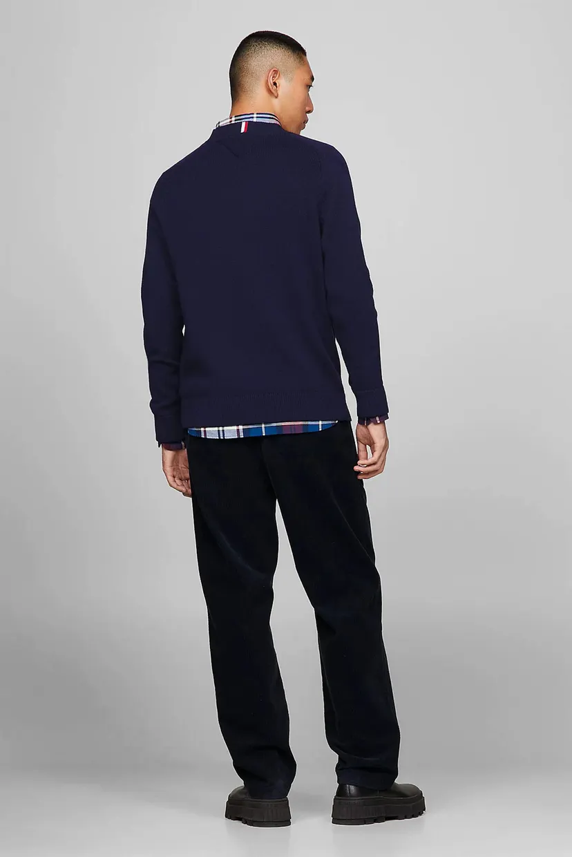 Чоловічий темно-синій джемпер MONOGRAM CREW NECK 3