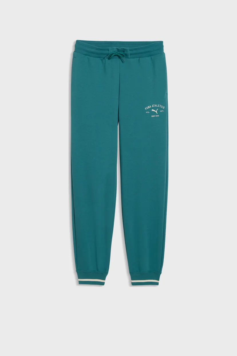 Дитячі бірюзові спортивні штани PUMA Class Graphic Sweatpants Youth 4
