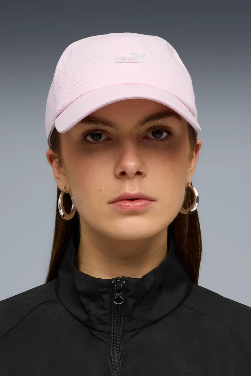 Розовая кепка ESS No. 1 Logo Patch Baseball Cap 3