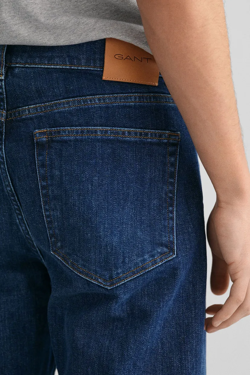 Чоловічі сині джинси REGULAR GANT JEANS 6