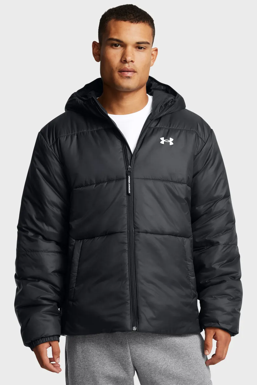 ブルマリン　アウター Чоловіча чорна куртка LW INSULATED JACKET Under Armour 1389182-001