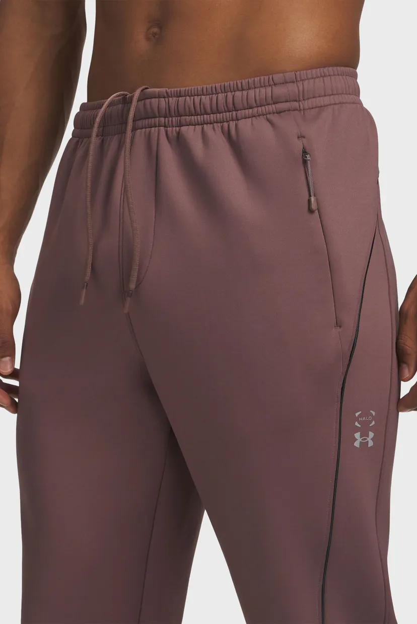 Чоловічі коричневі спортивні штани UA Halo CW Pant 4