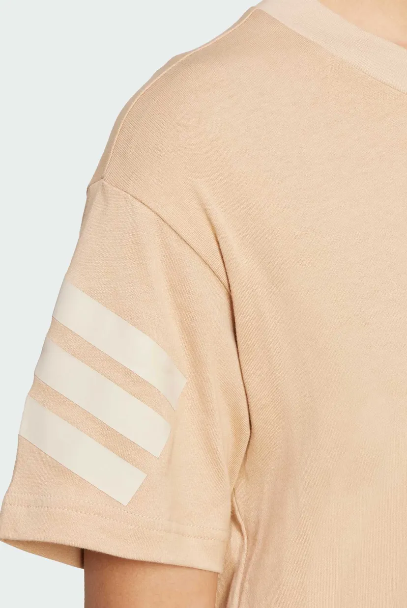 Жіноча бежева футболка Future Icons 3-Stripes 5