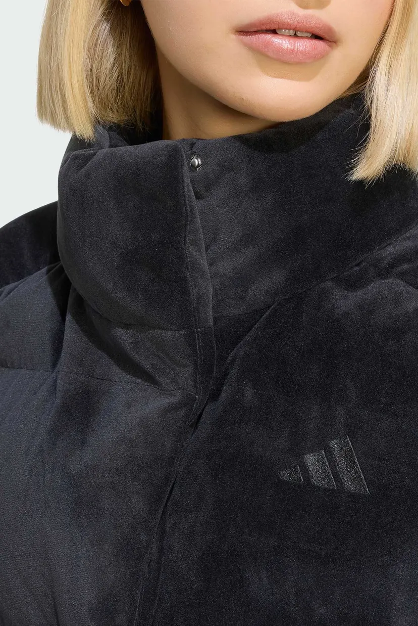 Женская черная велюровая куртка HELIONIC DOWN PUFFER VELOUR 5